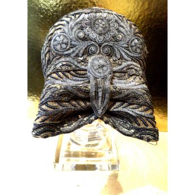 Precious Hat, Silver Embroidery, South Germany, Circa 1820