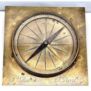 Large Compass ,  Rose Des Vents, Nicolas Bion, Louis XIV Period