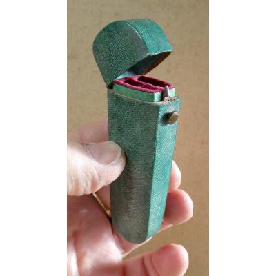 Louis XV Green Shagreen Case For Two Pocket Knives, Circa 1760