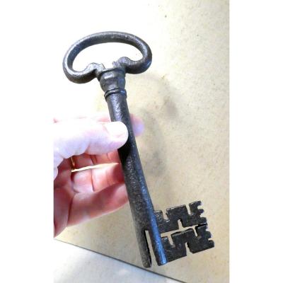Powerful French Key Circa 16th Century, Rare Model, Emergency Key.