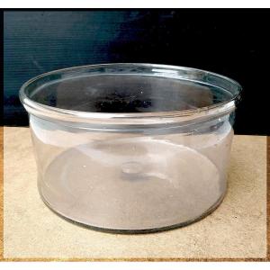 Blown Glass: Large Bucket For Fresh Cream, King Louis Philippe Period