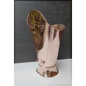 Primitive Winegrower Art: Small Copper Hood Of Small Harvester, 19th Century