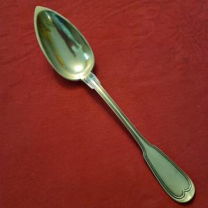 Silver Metal Stew Spoon Nineteenth Time Net Model