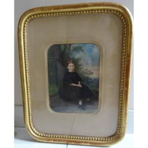 Portrait Of A Little Girl, Mid-19th Century