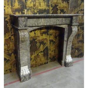 Empire Period Marble Fireplace