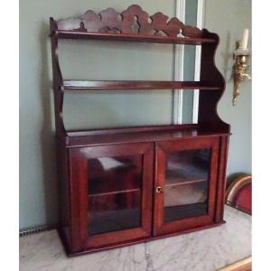 Mahogany Shelf To Hang Or Place, Napoleon III Period