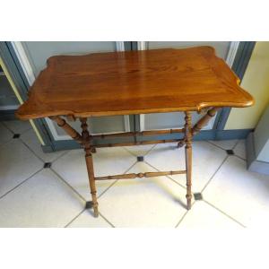 Small Folding Table, Late 19th Century