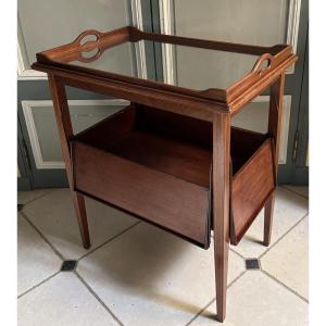 Mahogany Tea Table Or Side Table, Early 20th Century