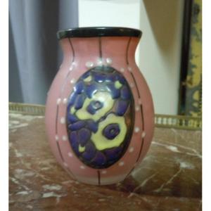 Art Deco Vase A Delatte