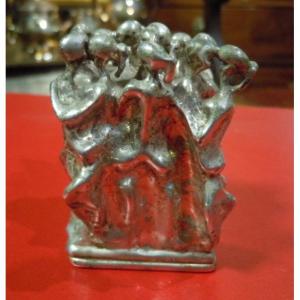 Bronze Paperweight By Jean Fhilos