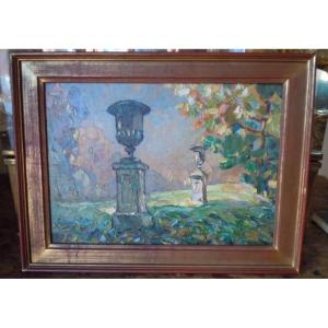 Oil On Panel Signed Louis Pastour