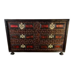 17th Century Travel Cabinet 