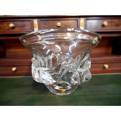 Crystal Vase Daum France