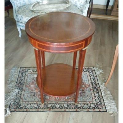 Directoire Style Mahogany Gueridon Table