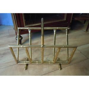 Brass Magazine Rack 1970