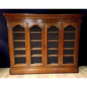 Oak Woodwork Bookcase, Early 19th Century (237cm X 180xm).