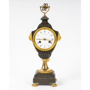 Empire Period Crest Clock