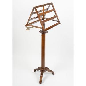 Empire Period Mahogany Music Stand Circa 1810
