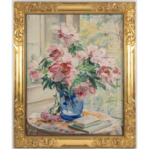 Pivoines Angelina Drumaux (1881-1959)