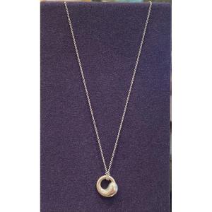 Tiffany & Co, Elsa Peretti (1940-2021) Silver Eternity Circle Necklace