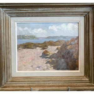 Georges-pierre Guinegault (1893-1982), Breton Landscape