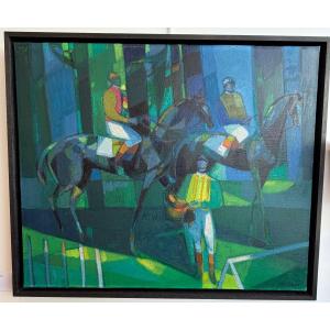 Camille Hilaire (1916-2004), The Jockeys