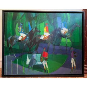 Camille Hilaire (1916-2004), Weighing At Deauville