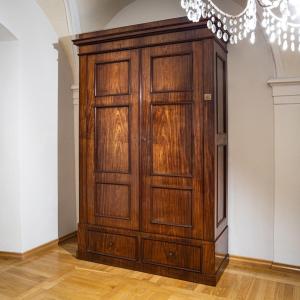 Biedermeier Cabinet, Attributed To Gle Laves, Hanover, 1820s-1840s