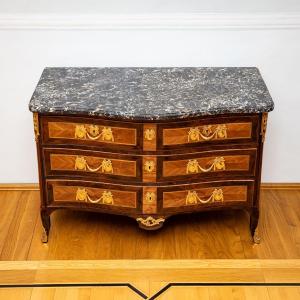Transitional Chest Of Drawers, France, Second Half Of The 18th Century