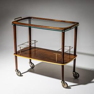 Drinks Trolley, La Permanente Mobili Cantù, Italy, Mid-20th Century