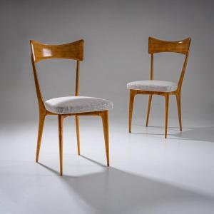 Two Chairs Attributed To Ico And Luisa Parisi, Italy, 1950s