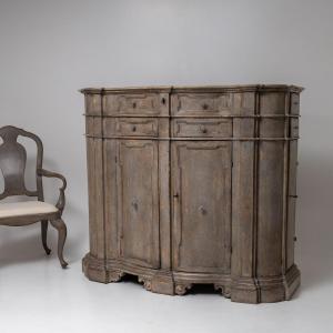 Large Painted Sideboard, Italy, 18th Century