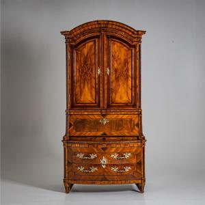 Baroque Secretary Desk, Dresden, Mid-18th Century