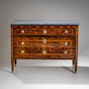 Neoclassical Chest Of Drawers, Lombardy, Late 18th Century