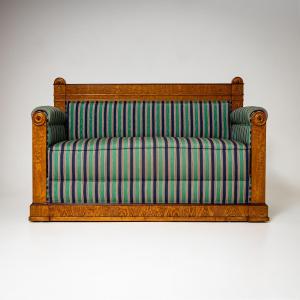 Biedermeier Sofa In Ash, Circa 1830