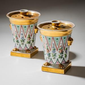 Potpourri Vases, Paris, Late 19th Century
