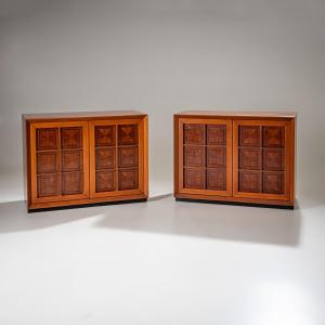 Pair Of Sideboards By Mobili I Caccia Alla Volpe, Italy, 1970s