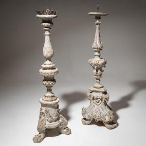 Altar Candlesticks, 18th Century