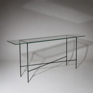 Iron Console Table, Late 20th Century