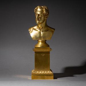 Bust Of Tsar Nicholas I (1796-1855), Attributed To Fyodor Kowschenkow, Circa 1830