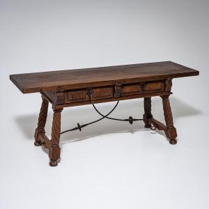 Spanish Console Or Bench, 19th Century