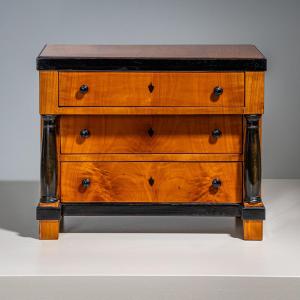 Biedermeier Miniature Chest Of Drawers, Circa 1820