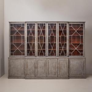 Chippendale Library, England, Late 18th Century