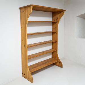 Kitchen Shelf Made Of Softwood, End Of 19th Century