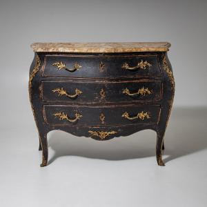 Baroque-style Chest Of Drawers, Circa 1900