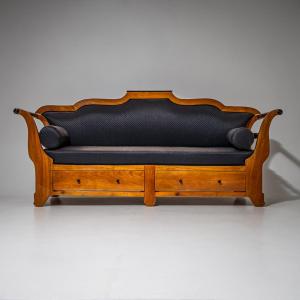 Biedermeier Sofa, Circa 1830