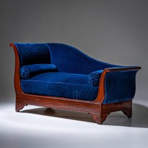 Chaise Longue, Restoration Period, France, Circa 1830