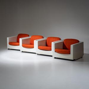 Seating Set By Ico Parisi For Mim, Italy, 1960s