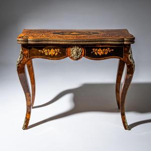 Napoleon III Game Table, France, Late 19th Century