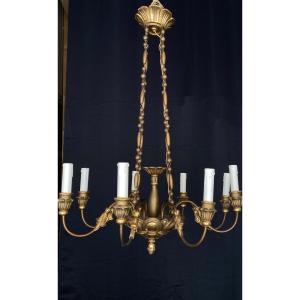 20th Century Wooden Chandelier
